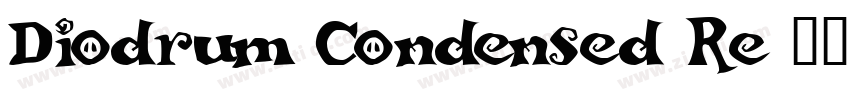 Diodrum Condensed Re字体转换